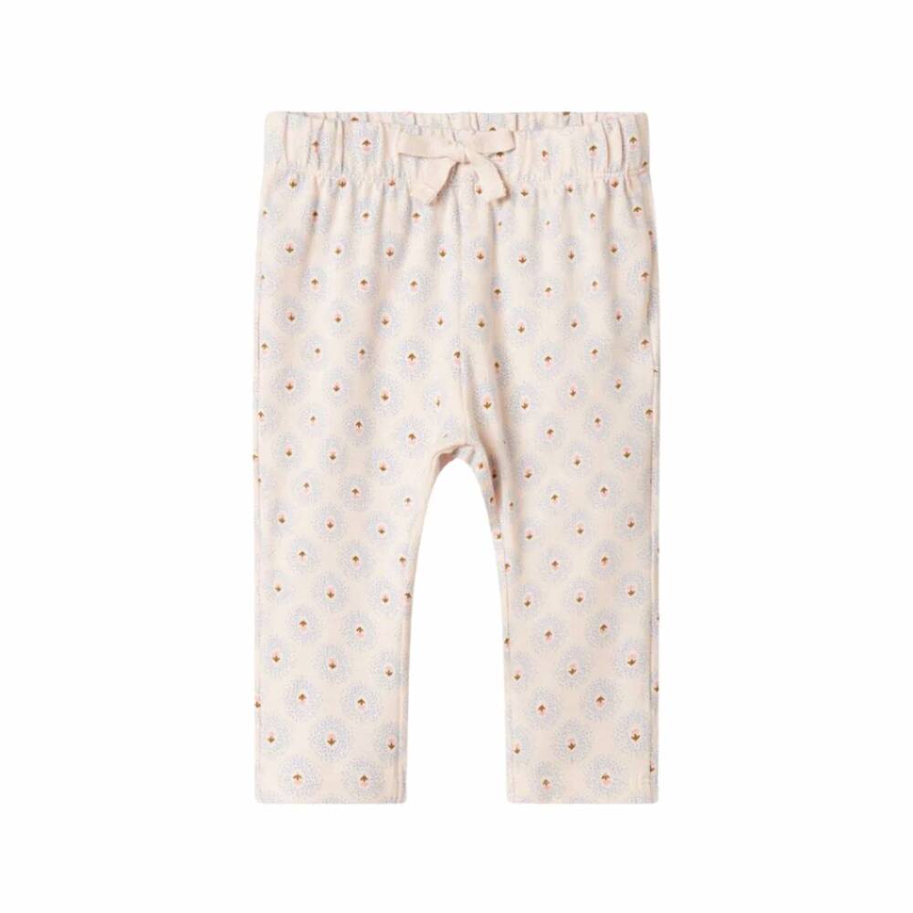 NEW MARMAR COPENHAGEN kid's little tulip pitti pants in cream/ pink